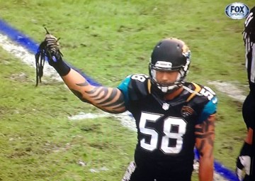 We've really glanced over the fact that Andre Ellington had multiple dreadlocks pulled out of his head. How was he not writhing in pain on the ground?